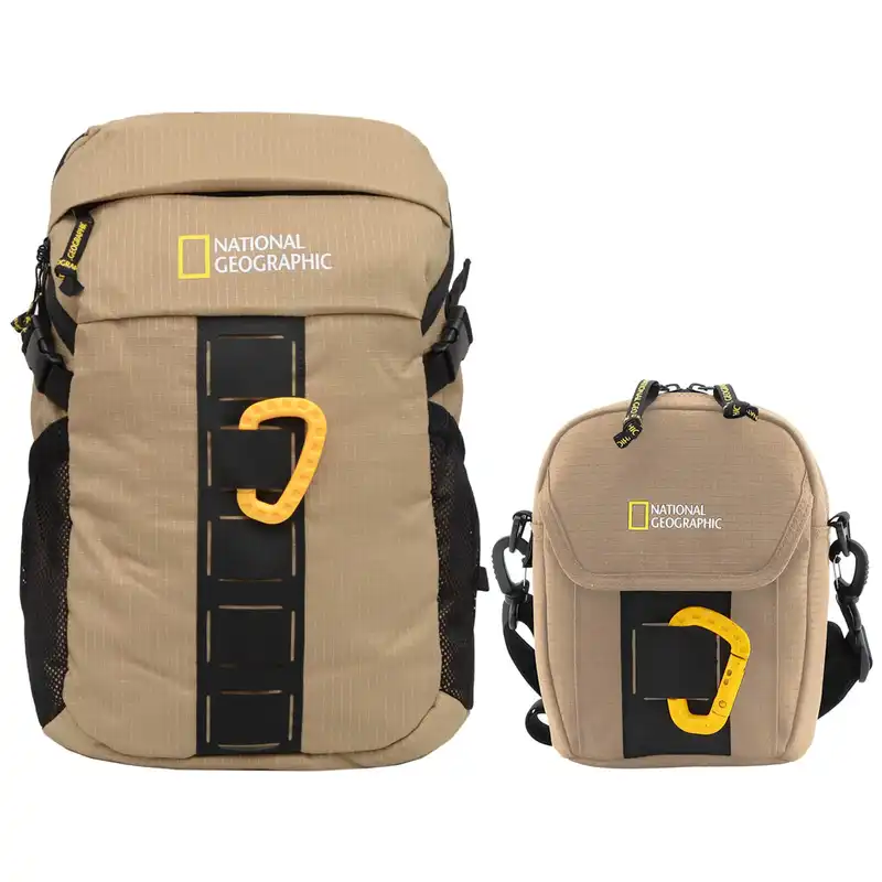 کوله پشتی نشنال جئوگرافیک مدل EXPLORER 21217-11 به همراه کیف رودوشی
