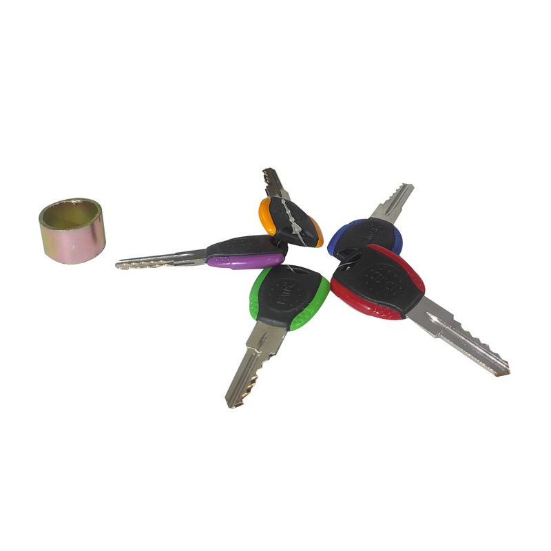 قفل حیاطی مدل کلید دوشیار کد C2