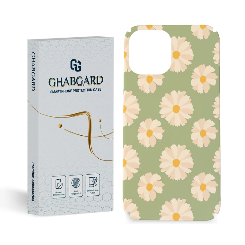 کاور قاب گارد مدل گل مناسب برای گوشی موبایل اپل iphone 12 promax