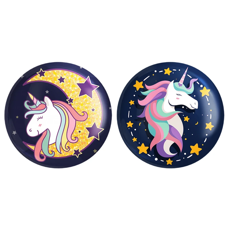 مگنت خندالو طرح اسب تکشاخ یونیکورن کد 11151119 مجموعه 2 عددی