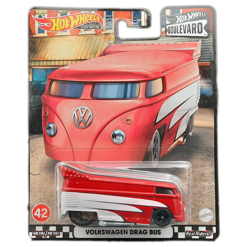 ماشین بازی هات ویلز مدل VOLKSWAGEN DRAG BUS