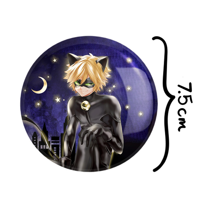 آینه جیبی خندالو طرح پسر گربه ای مدل تاشو کد 24996