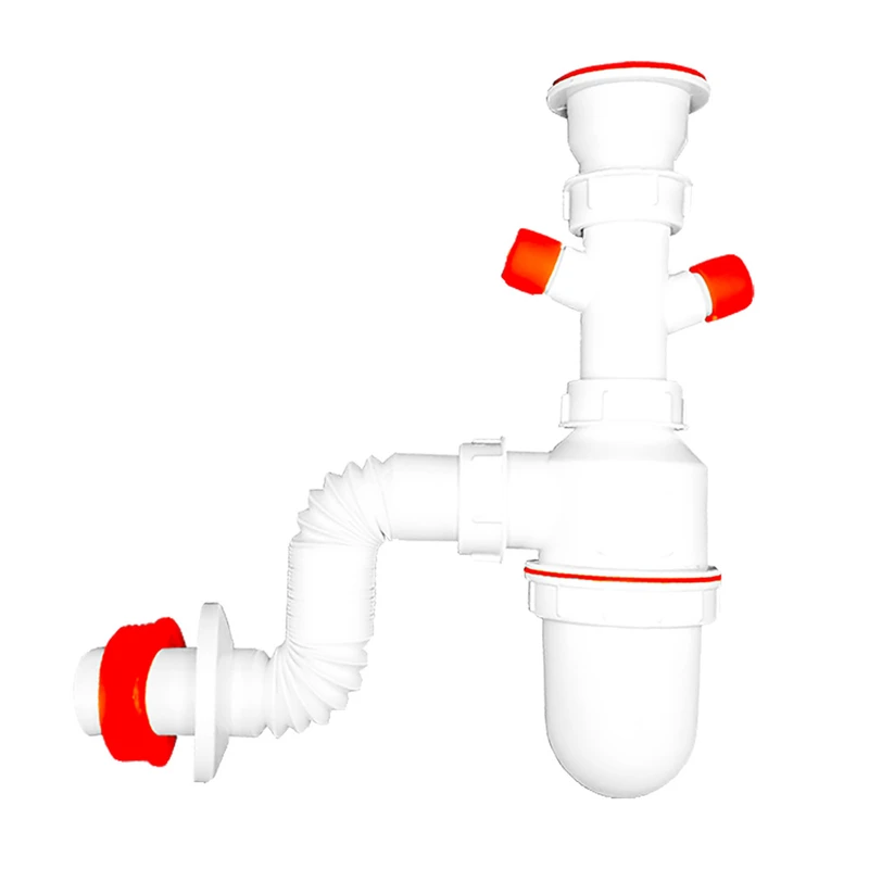 سیفون ظرفشویی نسیم نقش جهان  کد 1010046