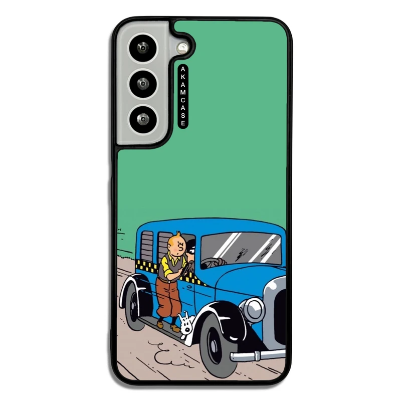 کاور آکام مدل AMC-WSGS22-TINTIN-9 مناسب برای گوشی موبایل سامسونگ Galaxy S22