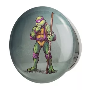 آینه جیبی خندالو طرح داناتلو لاکپشت های نینجا مدل تاشو کد 13195 