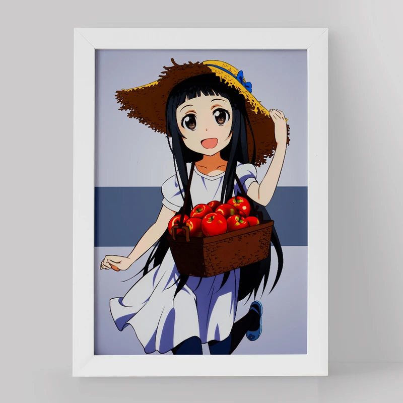 تابلو خندالو مدل یو انیمه دختر کد 12134