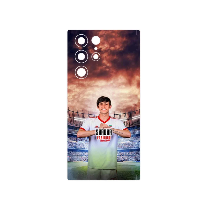برچسب پوششی ماهوت مدل Sardar Azmoun مناسب برای گوشی موبایل سامسونگ Galaxy S22 Ultra 5G