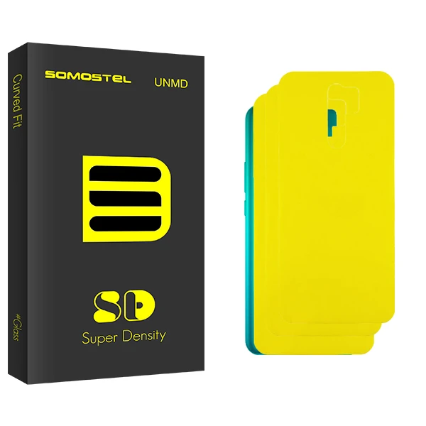 محافظ پشت گوشی سوماستل مدل SD Glass مناسب برای گوشی موبایل شیائومی Redmi 9 بسته 3 عددی
