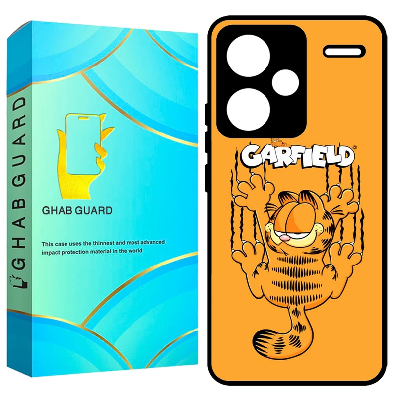کاور قاب گارد طرح گارفیلد مدل GCHPN13PL مناسب برای گوشی موبایل شیائومی Redmi Note 13 Pro Plus