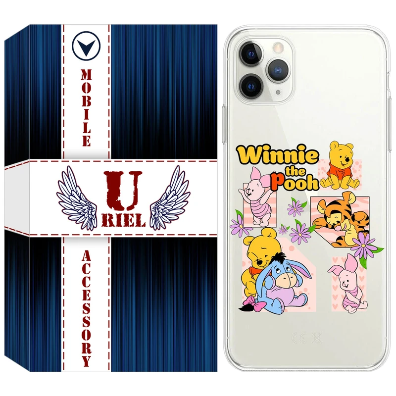 کاور یوریل مدل Clear کد 56 طرح کارتونی مناسب برای گوشی موبایل اپل iPhone 11 Pro Max