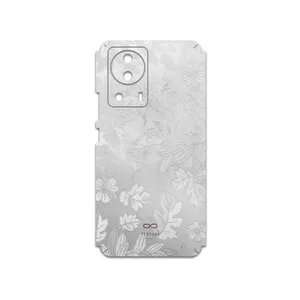MAHOOT Silver-Wildflower Cover Sticker for Xiaomi 13 Lite