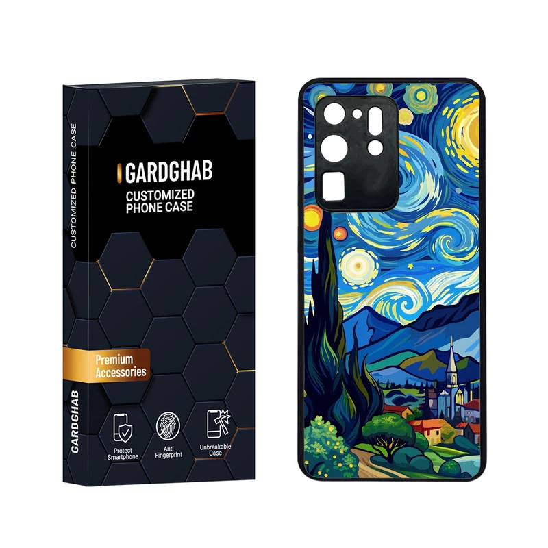 کاور گارد قاب مدل هنری مناسب برای گوشی موبایل سامسونگ Galaxy S20 Ultra 