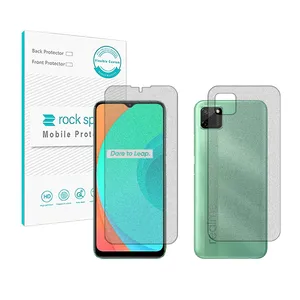 Rockspace HyMTT Matte screen protector suitable for Realme C11 mobile phone along with the back protector
