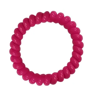 کش مو زنانه مدل سیم تلفنی طرح ساده