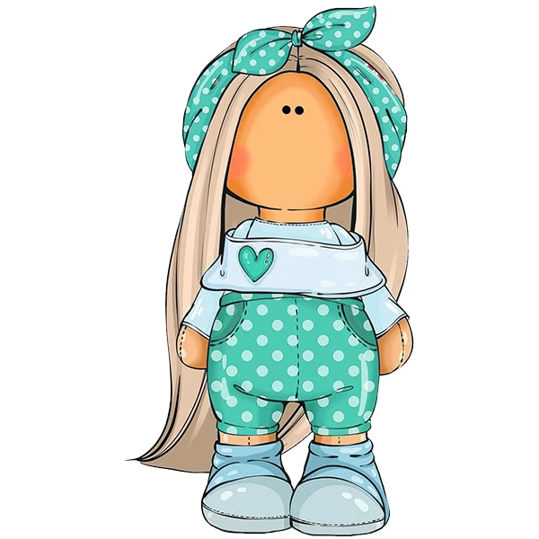 استیکر پارچه و لباس پاد آفرین طرح کارتونی بچگانه کد 2987