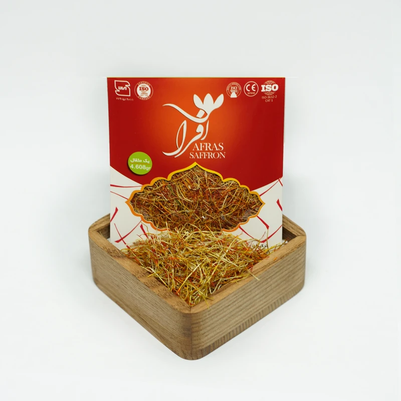 عکس شماره 4 : ریشه زعفران درجه یک افراس-4.608 گرم