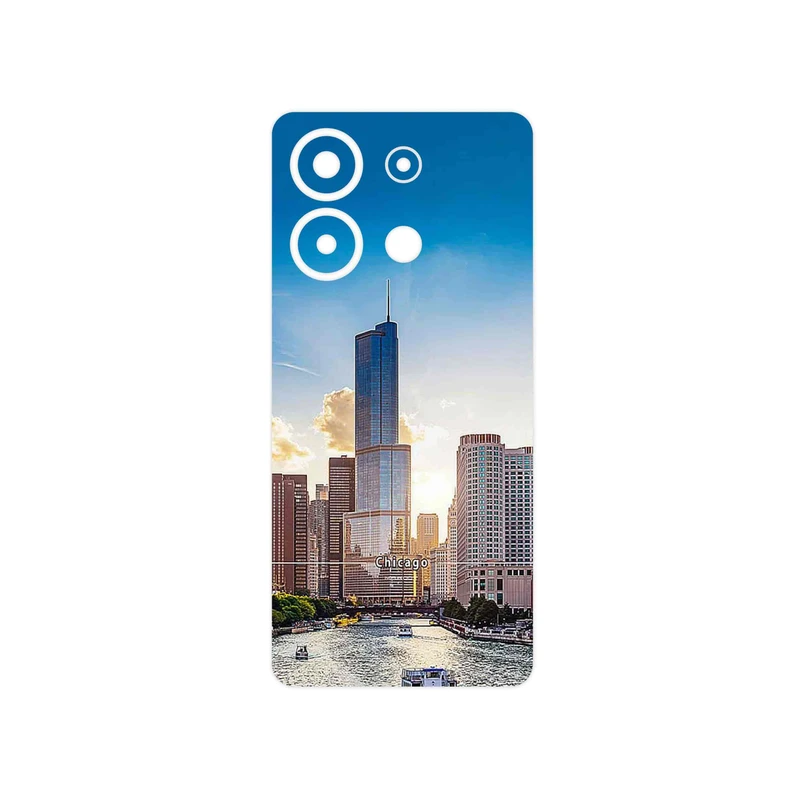 برچسب پوششی ماهوت مدل City of Chicago مناسب برای گوشی موبایل شیائومی Redmi Note 13 4G