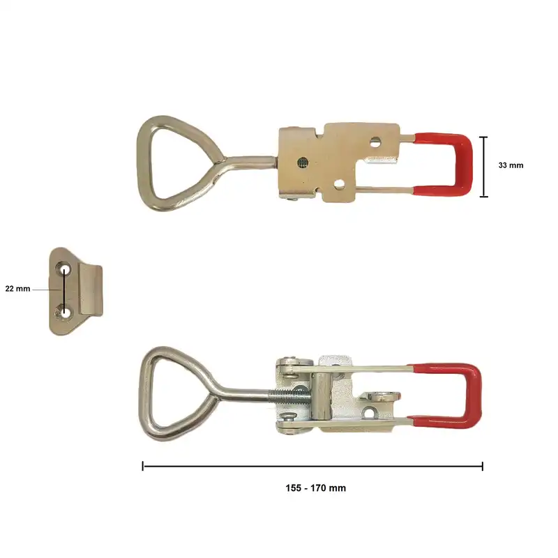 قفل سوپرلید آفرود مدل AGS-160-MS - بسته دو عددی