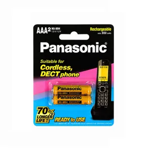 REACHARGSBLE BSTTERY PANASONIC 650mAh AAA 