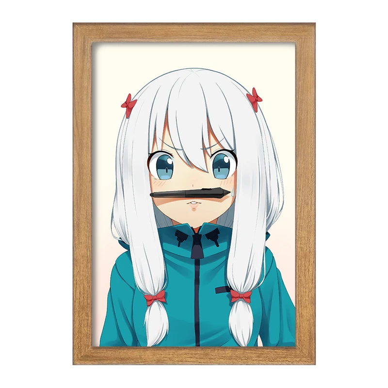 تابلو خندالو مدل ساگیری انیمه ارومانگا سنسی Eromanga Sensei  کد 22716