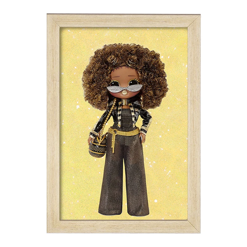 تابلو خندالو مدل عروسک ال او ال LOL کد 27886