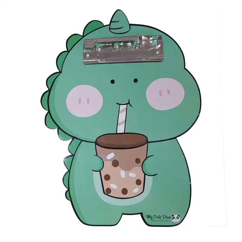 تخته شاسی مدل کیوت طرح دایناسور سایز A5