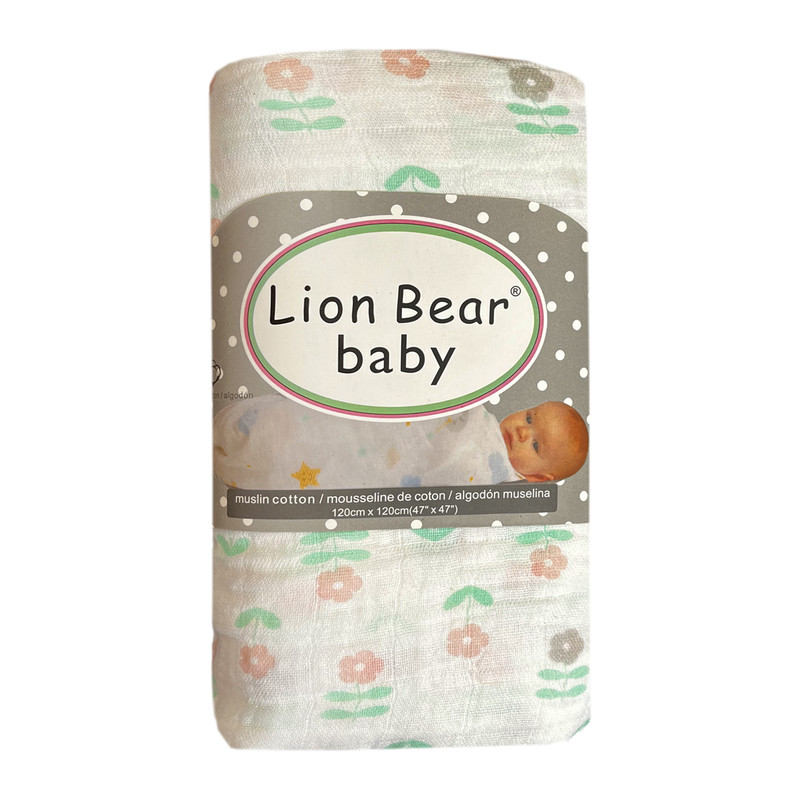 پتو کودک لیون بیر مدل 2269.10 سایز 120x120 سانتی متر