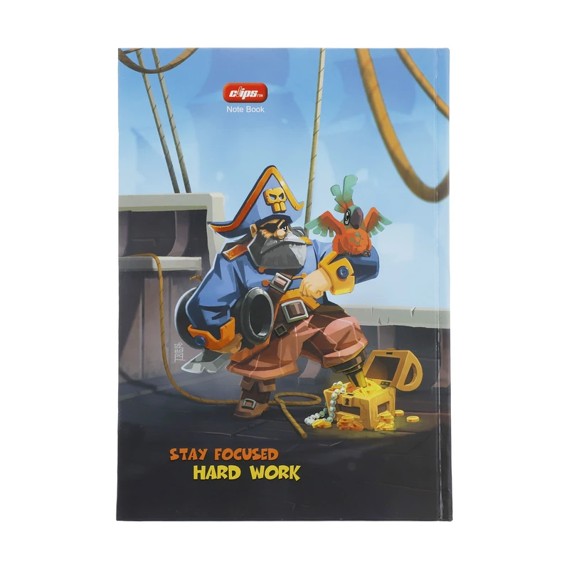 دفتر مشق 160 برگ کلیپس مدل 0193-10