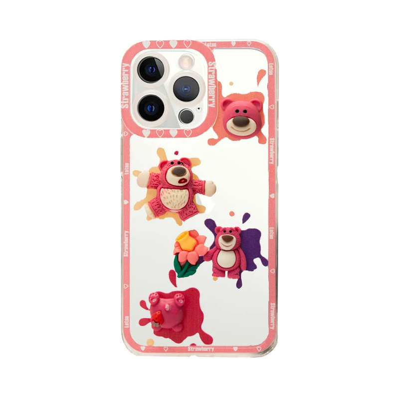  کاور مدل Latso Strawberry مناسب برای گوشی موبایل اپل  Iphone 13 Promax