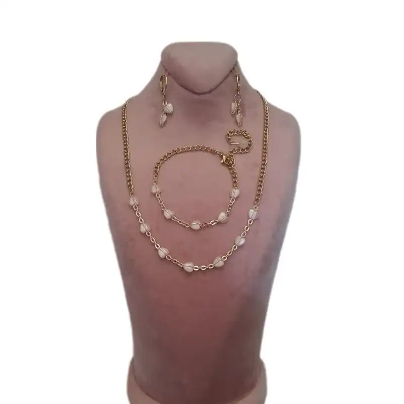 نیم ست زنانه مدل قلب کد m0263