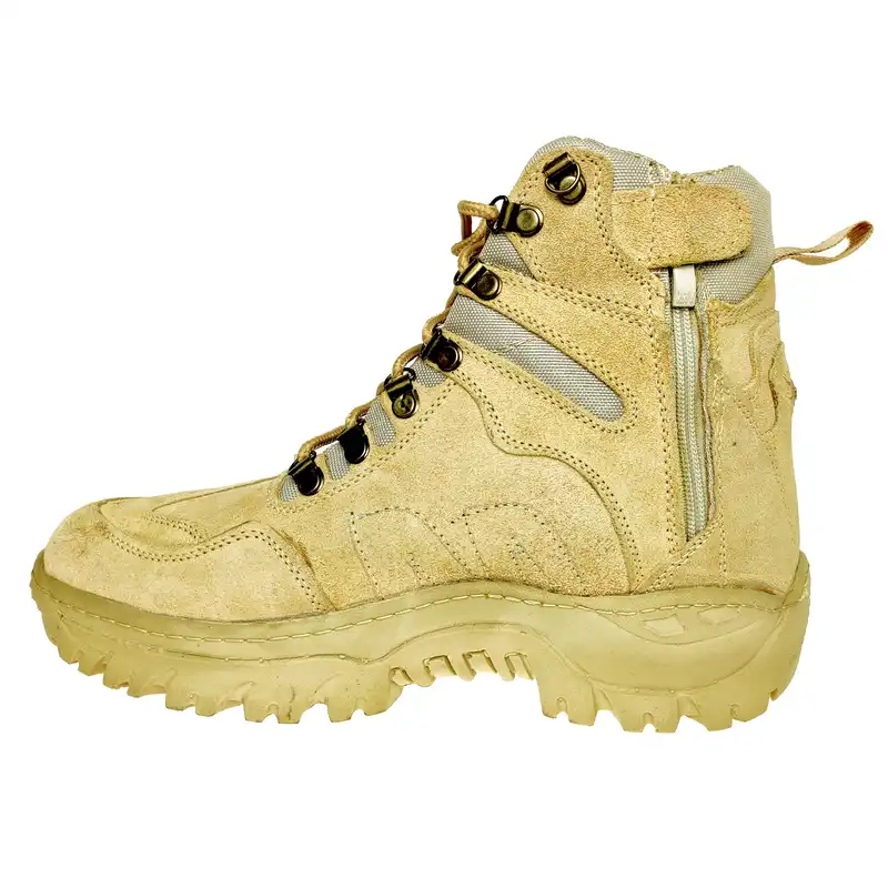 کفش کوهنوردی مردانه مدل رافائل رنگ خاکی