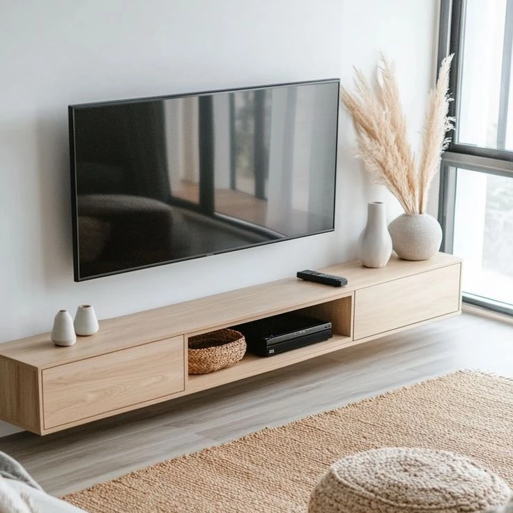 میز تلویزیون مدل 3117 مناسب برای تلویزیون تا 75 اینچ