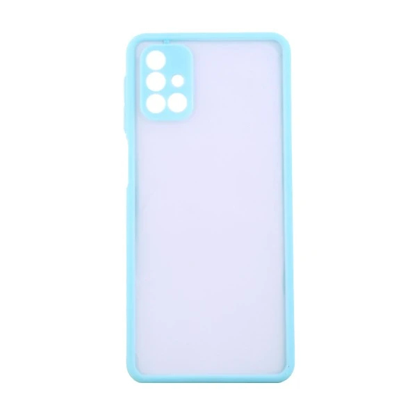 کاور مدل پشت مات دکمه رنگی مناسب برای گوشی موبایل سامسونگ GALAXY M51