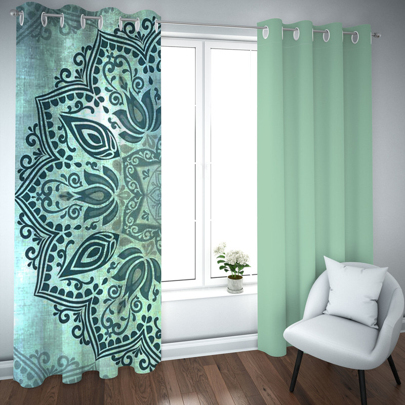 پرده مدل چاپی هازان سایز 300×150 سانتی متر