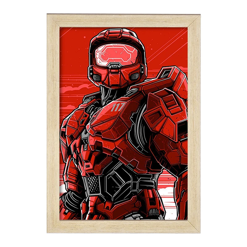 تابلو خندالو مدل بازی هیلو (Halo) کد 31507