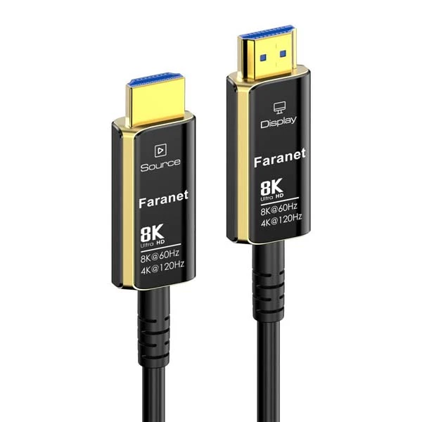 کابل HDMI 2.1 فیبر نوری فرانت مدل FN-H8FC150 طول 15 متر