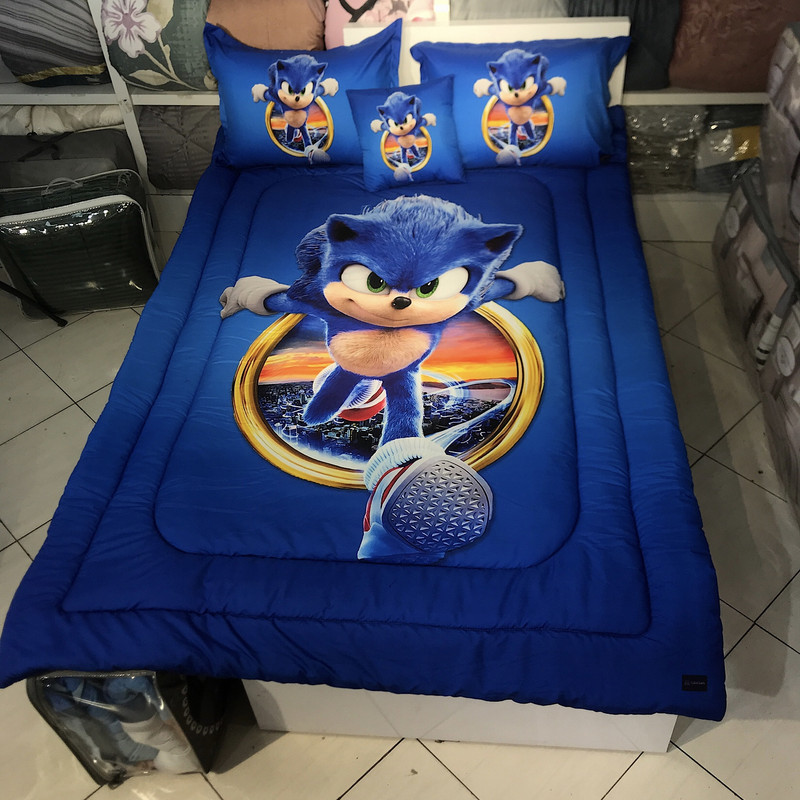 سرویس خواب مدل سونیک SONIC کد 02 یک نفره 5 تکه