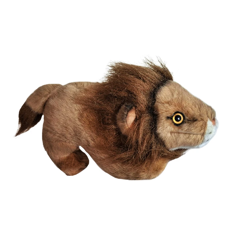 عروسک مدل vego9400 طرح شیر جنگل طول 27 سانتی‌متر