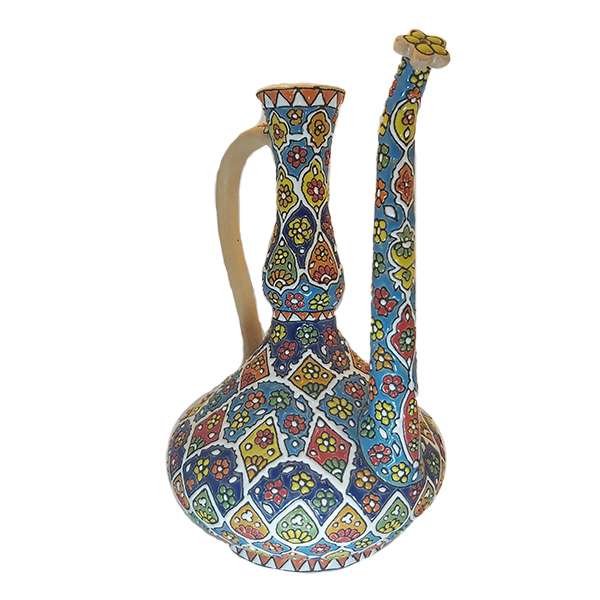 گلاب پاش میناکاری سفالی کد 00011
