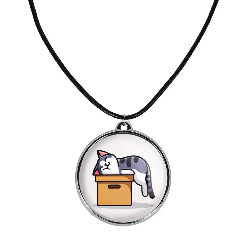 گردنبند خندالو مدل حیوانات بامزه گربه کد 2839128392