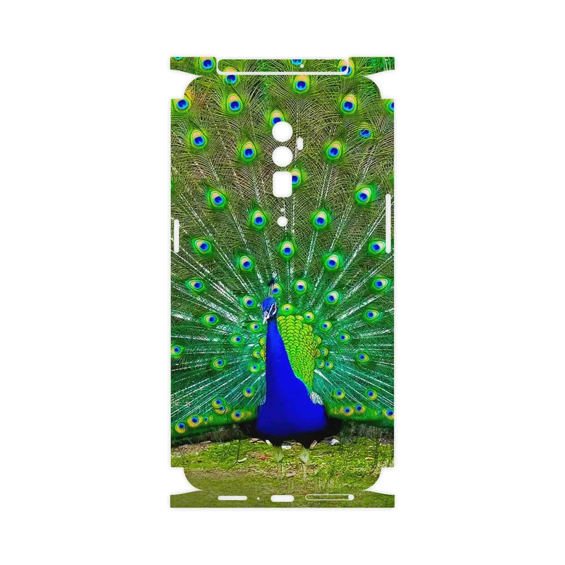 برچسب پوششی ماهوت مدل Peacock-FullSkin مناسب برای گوشی موبایل اپو RENO 10X