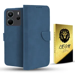 کیف کلاسوری لئون مدل Nezhad Oro مناسب برای گوشی موبایل شیائومی Redmi Note 14 4G
