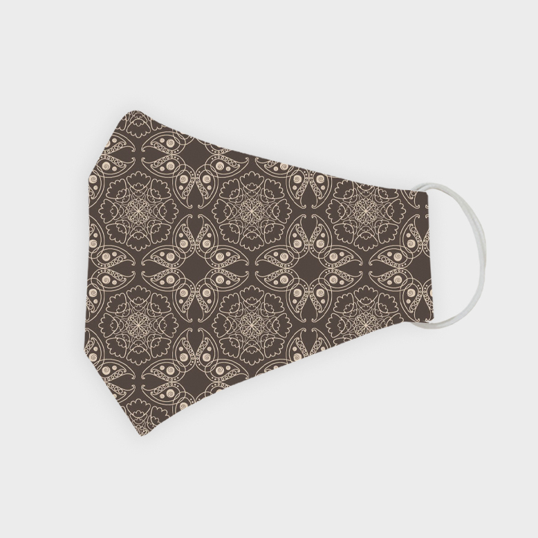 ماسک پارچه‌ای مدل کواکب