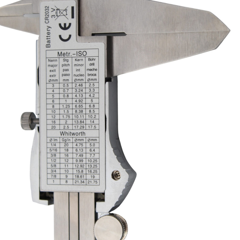 کولیس دیجیتال مدل professional گستره 0-200 میلی متر