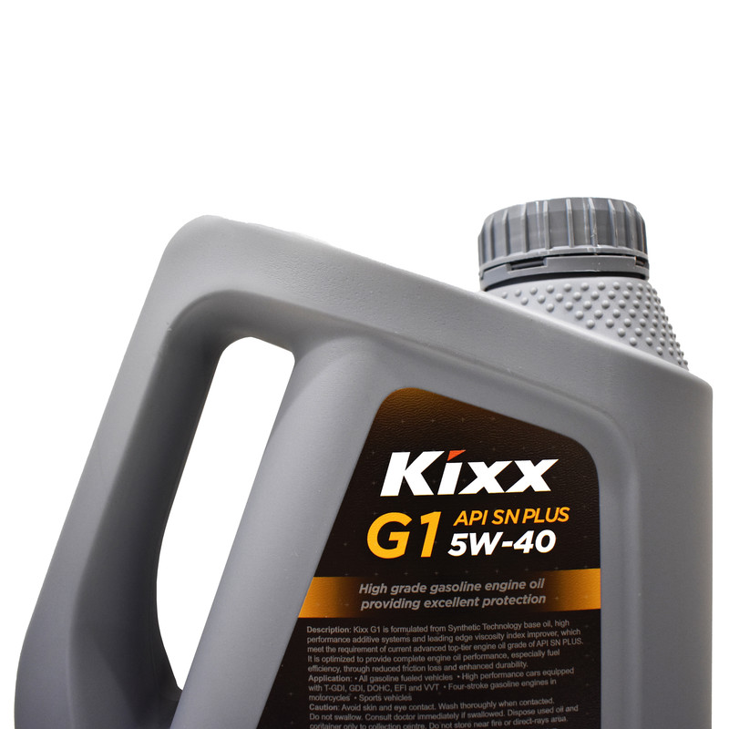 قیمت و خرید روغن موتور خودرو کیکس مدل KIXX G1 5W-40 SN Plus حجم 4 لیتر