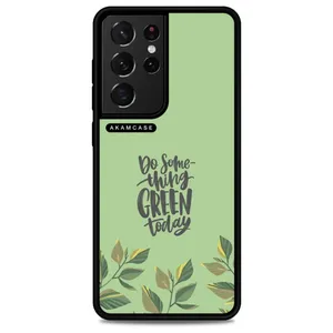 AKAM AMC-WSGS21U-GREEN-20 Cover For Samsung Galaxy S21 Ultra