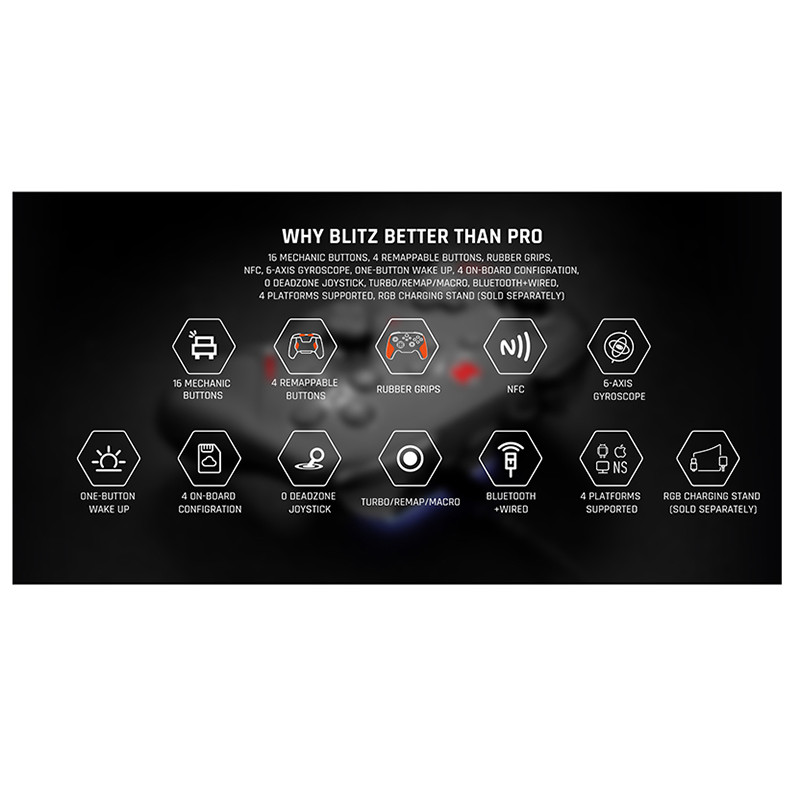 دسته بازی بیگ بیگ ون مدل BLITZ