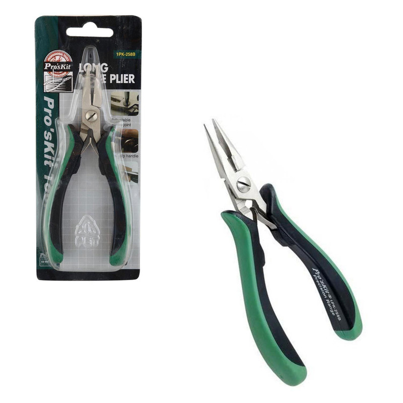 انبر دم پهن پروسکیت مدل 1PK-258B سایز 138 میلیمتر