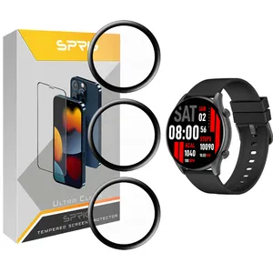 محافظ صفحه نمایش نانو اسپریگ مدل SPG مناسب برای ساعت هوشمند شیائومی Kieslect KR بسته سه عددی