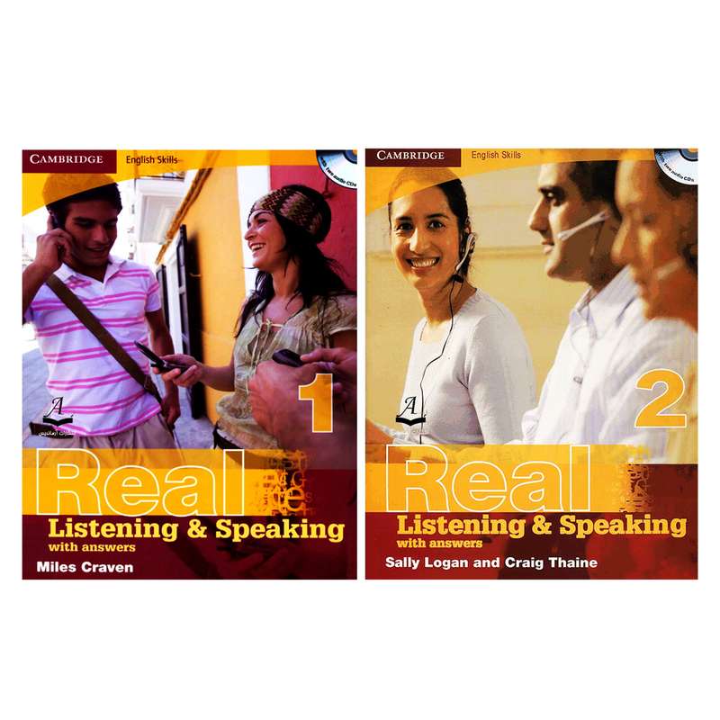 کتاب Real Listening اثر Sally Logan And Craig Thaine انتشارات آرماندیس دو جلدی